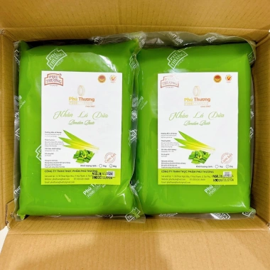 Nhân đậu xanh lá dứa Phú Thương ít ngọt - Giá ưu đãi 72.000 đồng, chất lượng cao