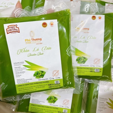 Nhân đậu xanh lá dứa Phú Thương ít ngọt - Giá ưu đãi 72.000 đồng, chất lượng cao