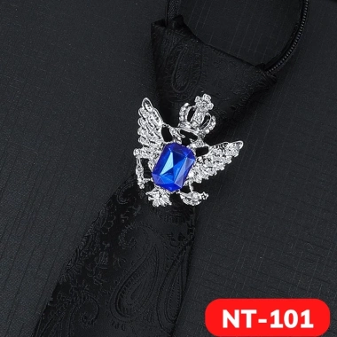 Nhẫn đeo cavat nam, vòng tròn đa dạng hình, phụ kiện trang trí cravat, giảm giá chỉ 54.900đ 3
