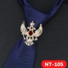 Nhẫn đeo cavat nam, vòng tròn đa dạng hình, phụ kiện trang trí cravat, giảm giá chỉ 54.900đ 4