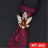 Nhẫn đeo cavat nam, vòng tròn đa dạng hình, phụ kiện trang trí cravat, giảm giá chỉ 54.900đ 5