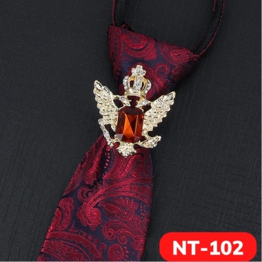 Nhẫn đeo cavat nam, vòng tròn đa dạng hình, phụ kiện trang trí cravat, giảm giá chỉ 54.900đ 5