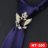 Nhẫn đeo cavat nam, vòng tròn đa dạng hình, phụ kiện trang trí cravat, giảm giá chỉ 54.900đ 6