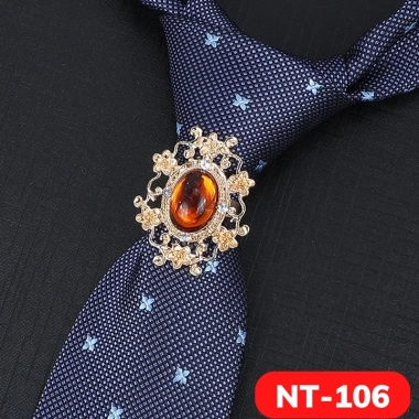 Nhẫn đeo cavat nam, vòng tròn đa dạng hình, phụ kiện trang trí cravat, giảm giá chỉ 54.900đ 9