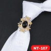 Nhẫn đeo cavat nam, vòng tròn đa dạng hình, phụ kiện trang trí cravat, giảm giá chỉ 54.900đ 10