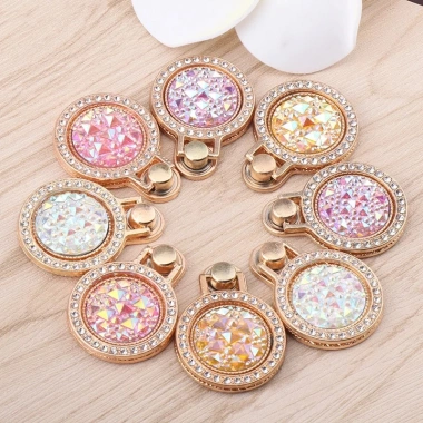 Nhẫn đỡ điện thoại kim loại đính đá sang trọng - Giá chỉ 36.410₫, giảm tới 20%