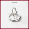 Nhẫn Đôi Bạc 925 Mạ Vàng Trắng Duyson Silver Eternal Butterflies NDFD30 Giá 380k 6
