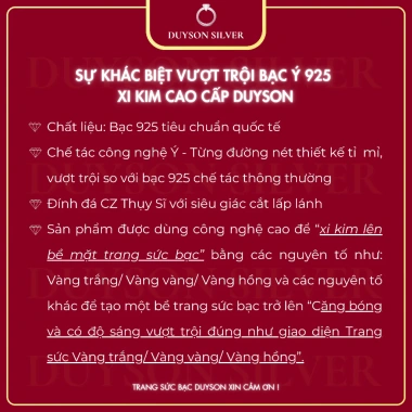 Nhẫn Đôi Bạc 925 Mạ Vàng Trắng Duyson Silver Eternal Butterflies NDFD30 Giá 380k 8