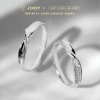 Nhẫn Đôi Bạc S925 Cao Cấp JENSY Infinity Love Nam Nữ - Giảm Giá 859.000đ