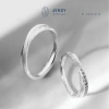 Nhẫn Đôi Bạc S925 Đá Đan Chéo Cao Cấp JENSY Seraphines NDARJ4.138 Nam Nữ