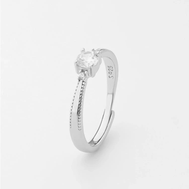 Nhẫn Đôi Bạc S925 Dreamsilver Mon Amour chỉnh size cặp đôi ND20 650k