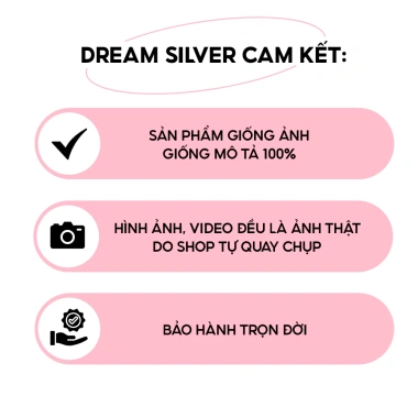 Nhẫn Đôi Bạc S925 Dreamsilver Mon Amour chỉnh size cặp đôi ND20 650k