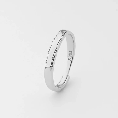 Nhẫn Đôi Bạc S925 Dreamsilver Mon Amour chỉnh size cặp đôi ND20 650k