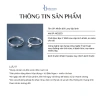 Nhẫn đôi bạc S925 LOVY đính đá CZ - Quà tặng 8/3 ý nghĩa cho người yêu, giá ưu đãi 800.000đ 2