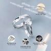 Nhẫn đôi bạc S925 LOVY đính đá CZ - Quà tặng 8/3 ý nghĩa cho người yêu, giá ưu đãi 800.000đ 6