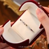 Nhẫn đôi bạc TLEE - Sóng đá kết nối, đính đá sang trọng, giảm còn 800.000 VND 2