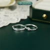 Nhẫn đôi bạc TLEE Starlight Love ánh sao lấp lánh freesize nam nữ giá ưu đãi 880.000 VND 5