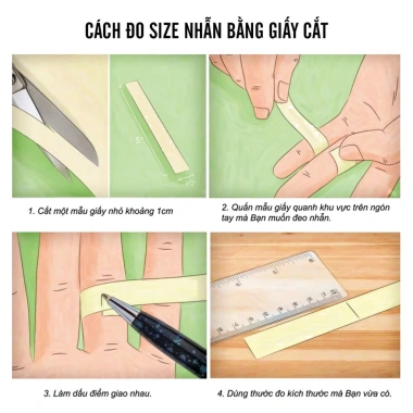 Nhẫn đôi bạc TUNA SILVER tùy chỉnh, khắc chữ và tên, gắn đá - Giá 650.000₫