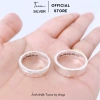 Nhẫn đôi bạc TUNA SILVER tùy chỉnh, khắc chữ và tên, gắn đá - Giá 650.000₫ 6
