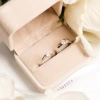Nhẫn đôi nam nữ bạc xi bạch kim đá Moissanite GRA LAVESTA KC66 - 1.815.000đ 6