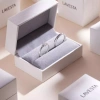 Nhẫn đôi nam nữ bạc xi bạch kim đá Moissanite GRA LAVESTA KC95 – 1,465,000₫ 6