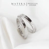 Nhẫn đôi tình yêu MATERA bạc S999 - Điêu khắc Sông Băng vĩnh cửu MNH09 giảm 785k 5
