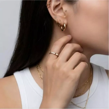 Nhẫn Eternal Ring LEANA nữ đá zirconia lấp lánh, kèm hộp thẻ, giảm còn 427.900 đồng 7