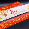 Nhãn Giấy Dài 100 Tờ Không Keo Chúc Mừng Năm Mới Trang Trí Giỏ Quà Tết 2 Mặt In 29.000 2