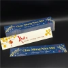 Nhãn Giấy Dài 100 Tờ Không Keo Chúc Mừng Năm Mới Trang Trí Giỏ Quà Tết 2 Mặt In 29.000 7