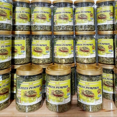 Nhân Hạt Bí Xanh Ấn Độ 500g - Rang chín, bí sống, tỏi ớt, Giá ưu đãi 40.000₫