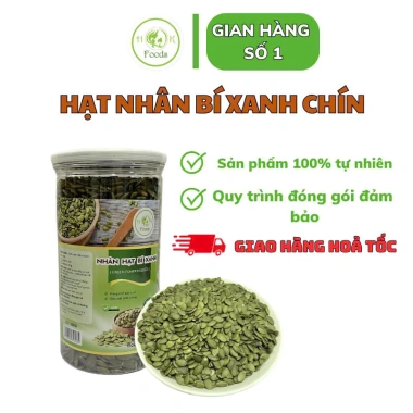 Nhân Hạt Bí Xanh Ấn Độ Rang Chín 1kg - Giá Ưu Đãi 159.000₫, Số Lượng Có Hạn