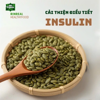 Nhân hạt bí xanh Ấn Độ RIN REAL - Hạt bí rang tách vỏ, dinh dưỡng, ăn kiêng giảm cân, chỉ 65k (giá gốc 83.2k) 2 Nhân hạt bí xanh Ấn Độ RIN REAL - Hạt bí rang tách vỏ, dinh dưỡng, ăn kiêng giảm cân, chỉ 65k (giá gốc 83.2k) 2