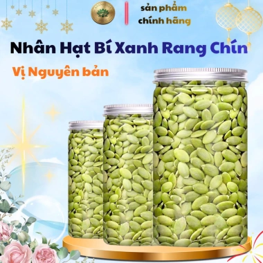 Nhân hạt bí xanh Loại A ăn liền - Thực phẩm sạch, tốt cho sức khỏe, giá 82.000