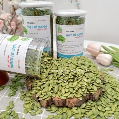 Nhân hạt bí xanh ngon sấy chín hoặc sống, ăn liền, làm sữa, xuất hóa đơn công ty, chỉ 23.999 VND 10 Nhân hạt bí xanh ngon sấy chín hoặc sống, ăn liền, làm sữa, xuất hóa đơn công ty, chỉ 23.999 VND 10