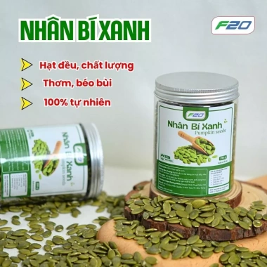 Nhân hạt bí xanh sấy chín lon PET 500g/250g - Đặc sản Ấn Độ, giá chỉ 45.000 VND 5 Nhân hạt bí xanh sấy chín lon PET 500g/250g - Đặc sản Ấn Độ, giá chỉ 45.000 VND 5