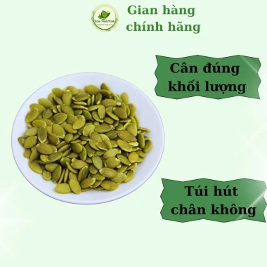 Nhân Hạt Bí Xanh Sống Đã Tách Vỏ – Sữa Hạt Tăng Cường Sức Khỏe, Đóng Tùi 100g‑500g Giá Ưu Đãi 25.900₫