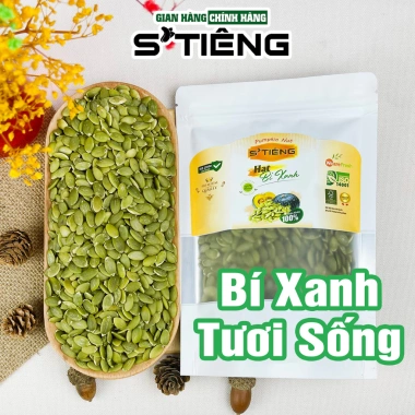 Nhân Hạt Bí Xanh Tươi Sống STIÊNG - Giảm 20% - 29.160₫, Hương vị tự nhiên, Dinh dưỡng tối ưu