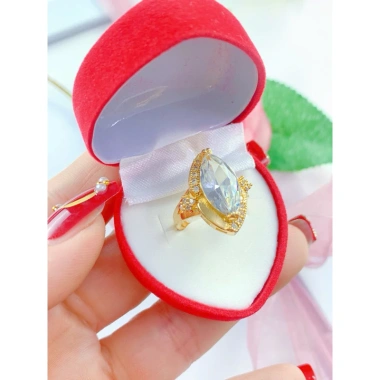 Nhẫn hạt dưa đa màu mặt xanh đỏ trắng - Giá gốc 120.960đ, giảm còn 96.000đ 10 Nhẫn hạt dưa đa màu mặt xanh đỏ trắng - Giá gốc 120.960đ, giảm còn 96.000đ 10