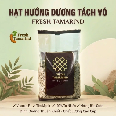 Nhân Hạt Hướng Dương 500g Đã Sấy Chín - Giảm Giá 85.000đ, Thơm Ngon, Dinh Dưỡng