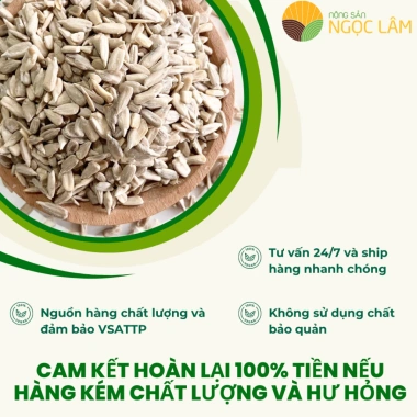 Nhân hạt hướng dương sống nhập Nga tách vỏ - Giá chỉ 35.000đ, chất lượng cao