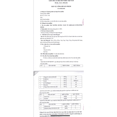 Nhân hạt hướng dương sống nhập Nga tách vỏ - Giá chỉ 35.000đ, chất lượng cao 3 Nhân hạt hướng dương sống nhập Nga tách vỏ - Giá chỉ 35.000đ, chất lượng cao 3