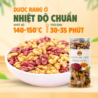 Nhân Hạt Óc Chó Son Nuts 450g - Omega 3 giàu, tốt tim mạch, phù hợp bà bầu & bé, giảm 22% 192.000₫ 4