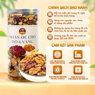 Nhân Hạt Óc Chó Son Nuts 450g - Omega 3 giàu, tốt tim mạch, phù hợp bà bầu & bé, giảm 22% 192.000₫ 8