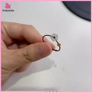 Nhẫn hoa tối giản Eshylala - Trang sức đám cưới sang trọng, giảm còn 35.860₫