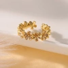 Nhẫn Hoa Zircon Ba Chiều Sang Trọng Nữ - Giá Gốc 141.551 VND, Giảm 19% - 114.154 VND 2