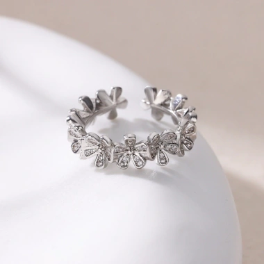 Nhẫn Hoa Zircon Ba Chiều Sang Trọng Nữ - Giá Gốc 141.551 VND, Giảm 19% - 114.154 VND 4 Nhẫn Hoa Zircon Ba Chiều Sang Trọng Nữ - Giá Gốc 141.551 VND, Giảm 19% - 114.154 VND 4