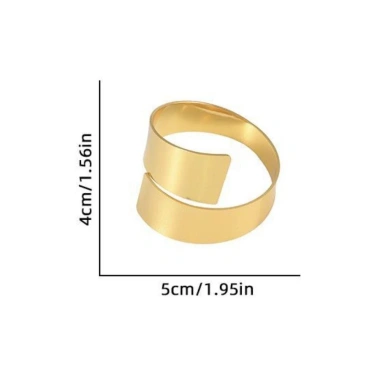 Nhẫn Khăn Ăn NLINNI Kim Loại Mạ Vàng/Bạc Bền Đẹp Hình Chữ Thập - Giá 44.280₫