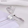 Nhẫn kim cương giả 26 chữ cái có thể điều chỉnh - thời trang nữ, quà tặng 19