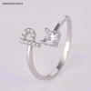 Nhẫn kim cương giả 26 chữ cái có thể điều chỉnh - thời trang nữ, quà tặng 21