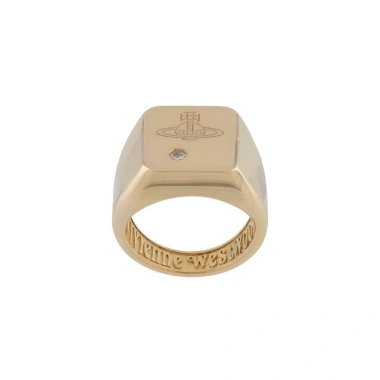 Nhẫn kim cương vuông dập nổi Vivienne Westwood - Vàng/Đen/Bạc, sang trọng, giảm giá 22% 7 Nhẫn kim cương vuông dập nổi Vivienne Westwood - Vàng/Đen/Bạc, sang trọng, giảm giá 22% 7